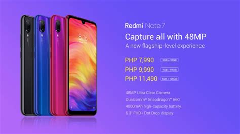 Redmi Note 7 Philippines: Specs, Price, & Features .
